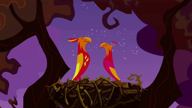 File:Phoenixes looking at each other S2E21.png