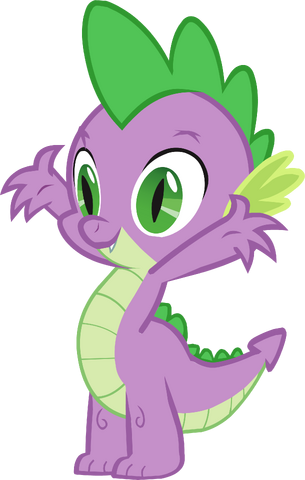 File:Canterlot Castle Spike 2.png