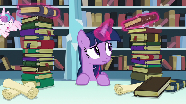 File:Twilight levitates one of the books S6E2.png