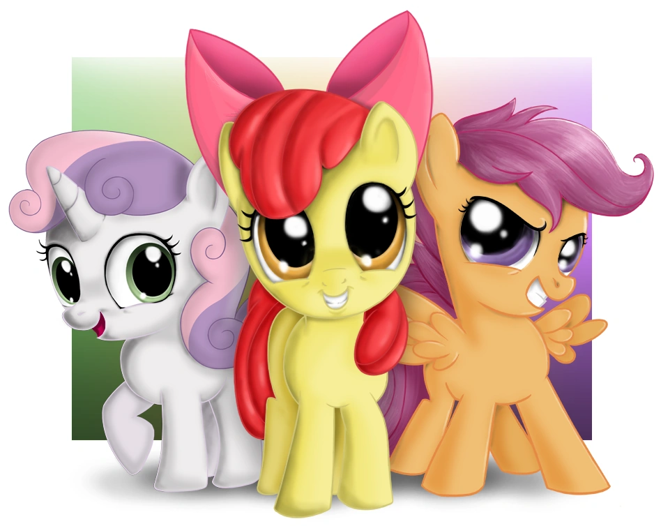 Image - FANMADE Cutie Mark Crusaders by Macflash2.png | My Little Pony ...