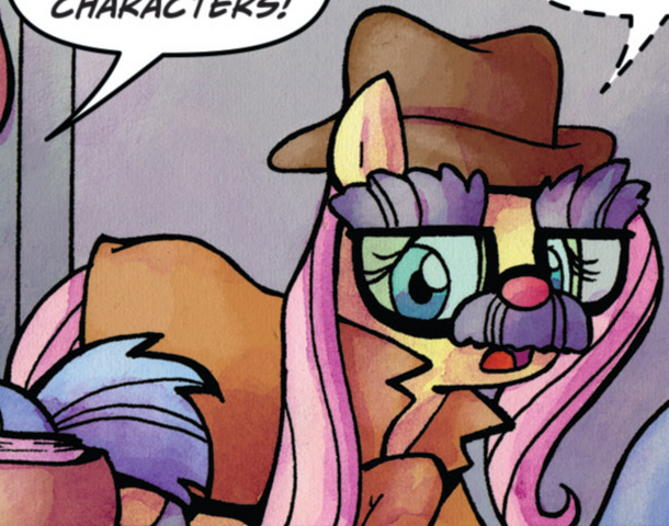 File:Comic issue 22 Fluttershy Manehattan disguise.png