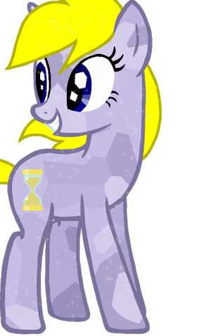 File:FANMADE Timey Marey OC Crystal Pony.png