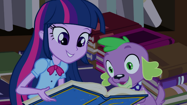 File:Spike hears there's a human Rarity EG.png