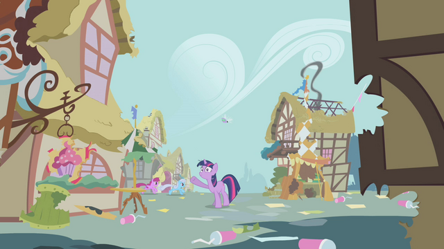 File:Ponyville in shambles S1E10.png