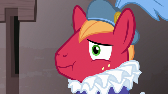 File:Big McIntosh in a stuffy old-timey suit S7E8.png