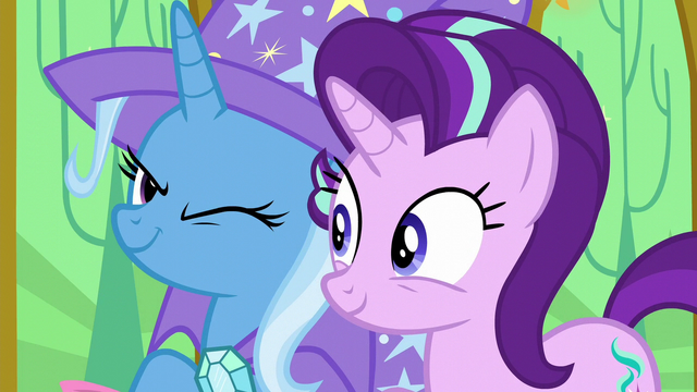File:Trixie winking at Starlight Glimmer S6E6.png