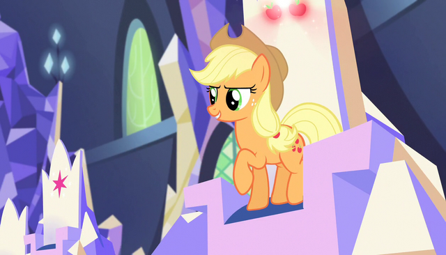 File:Applejack sits in her throne S5E1.png