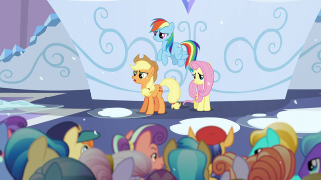File:Applejack "if there's gonna be a Crystallin'" S6E2.png