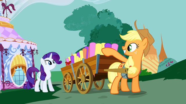 File:Applejack and Rarity S3E8.png