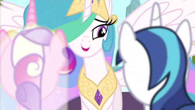 File:Princess Celestia marrying S2E26.png