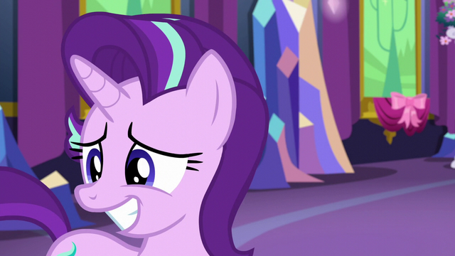 File:Starlight grinning embarrassed at Trixie S6E6.png