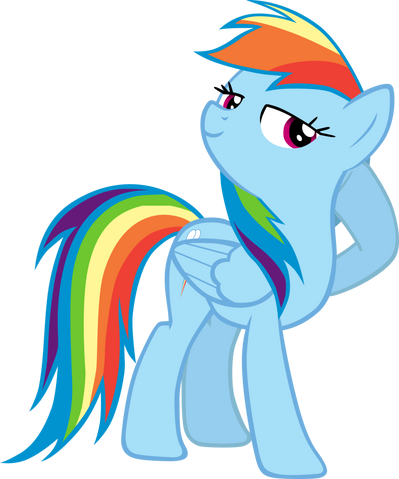 File:FANMADE Rainbow Dash beautiful.png