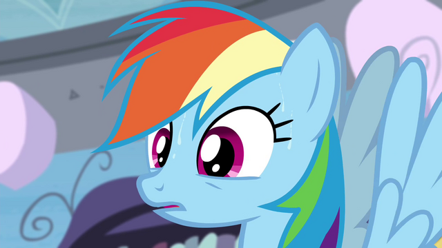 File:Rainbow Dash sweating S4E21.png