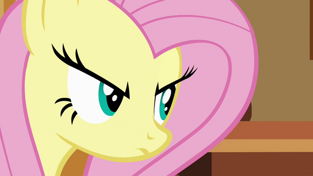 File:Fluttershy glare S02E19.png