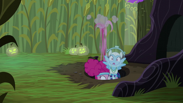 File:Pinkie drags Rainbow down into the hole S5E21.png