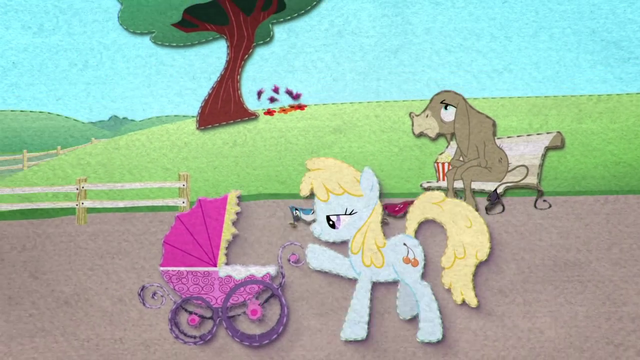 File:Earth mare pushing a foal stroller BFHHS2.png