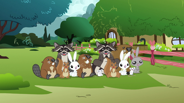 File:Fluttershy's animals S3E05.png