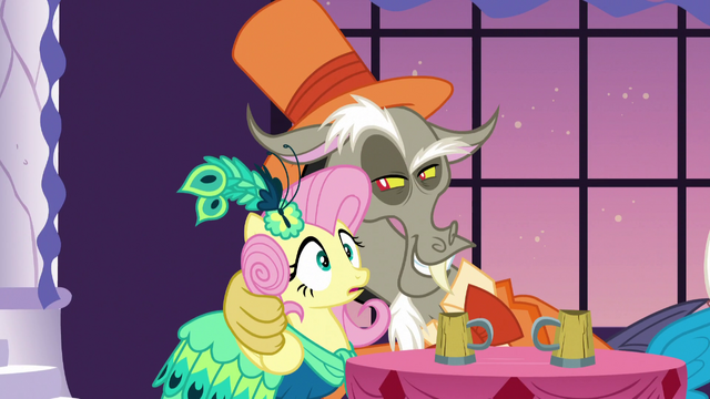 File:Discord with paw around Fluttershy S5E7.png