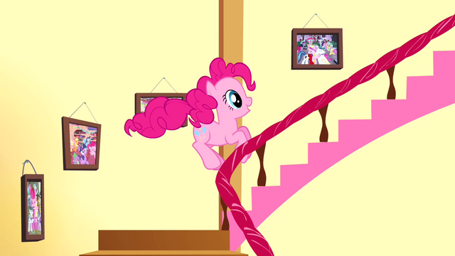 File:Pinkie Pie bouncing up stairs S4E12.png