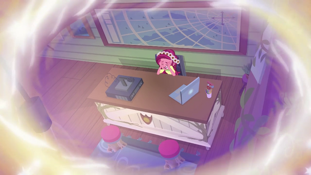 File:Gloriosa Daisy crying at her office desk EG4.png