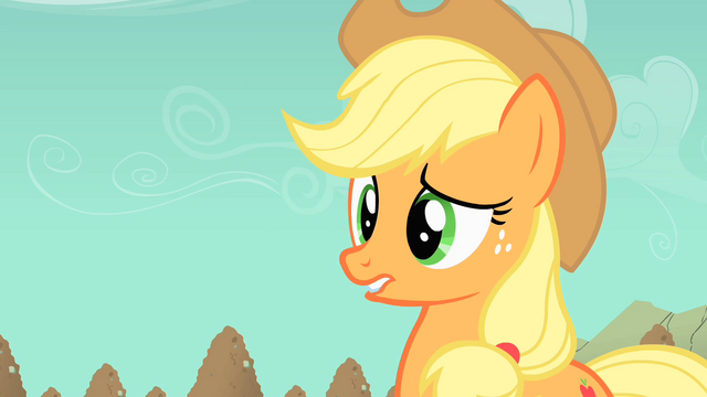 File:Applejack biting lip S01E19.png