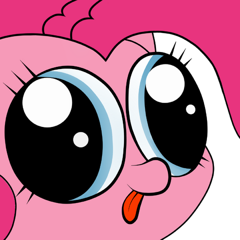 File:FANMADE Pinkie Pie derp face.png