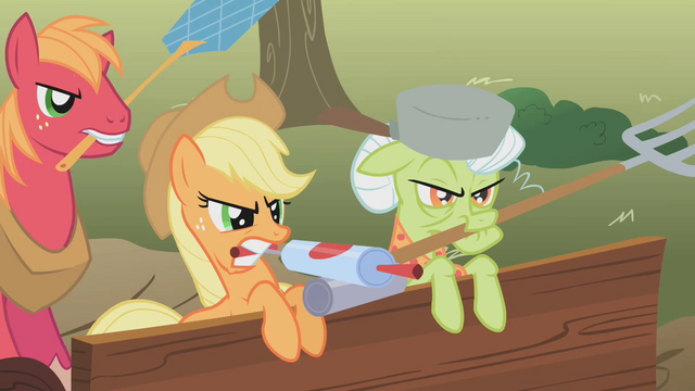 File:The Apple family defending Sweet Apple Acres S1E10.png