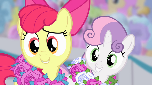 File:Apple Bloom and Sweetie Belle "what" S4E05.png