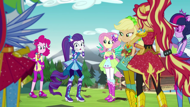 File:Rarity's friends all stare at her EG4.png