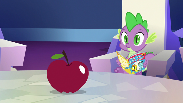 File:Spike looking at the apple S7E2.png