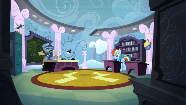 File:Rainbow Dash in the exam room S4E21.png
