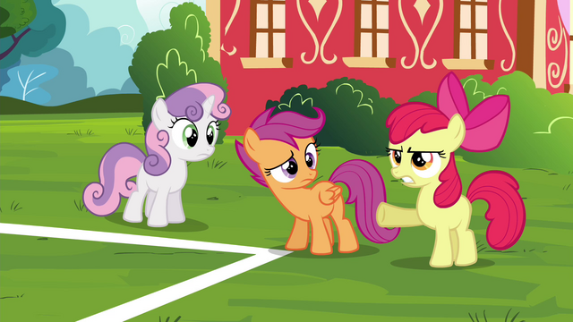File:Apple Bloom "she gets so much attention without" S4E15.png