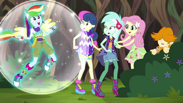 File:Rainbow Dash ponying up EG4.png