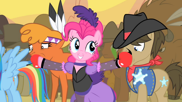 File:Pinkie Pie mentioning they are all vegetarians S1E21.png