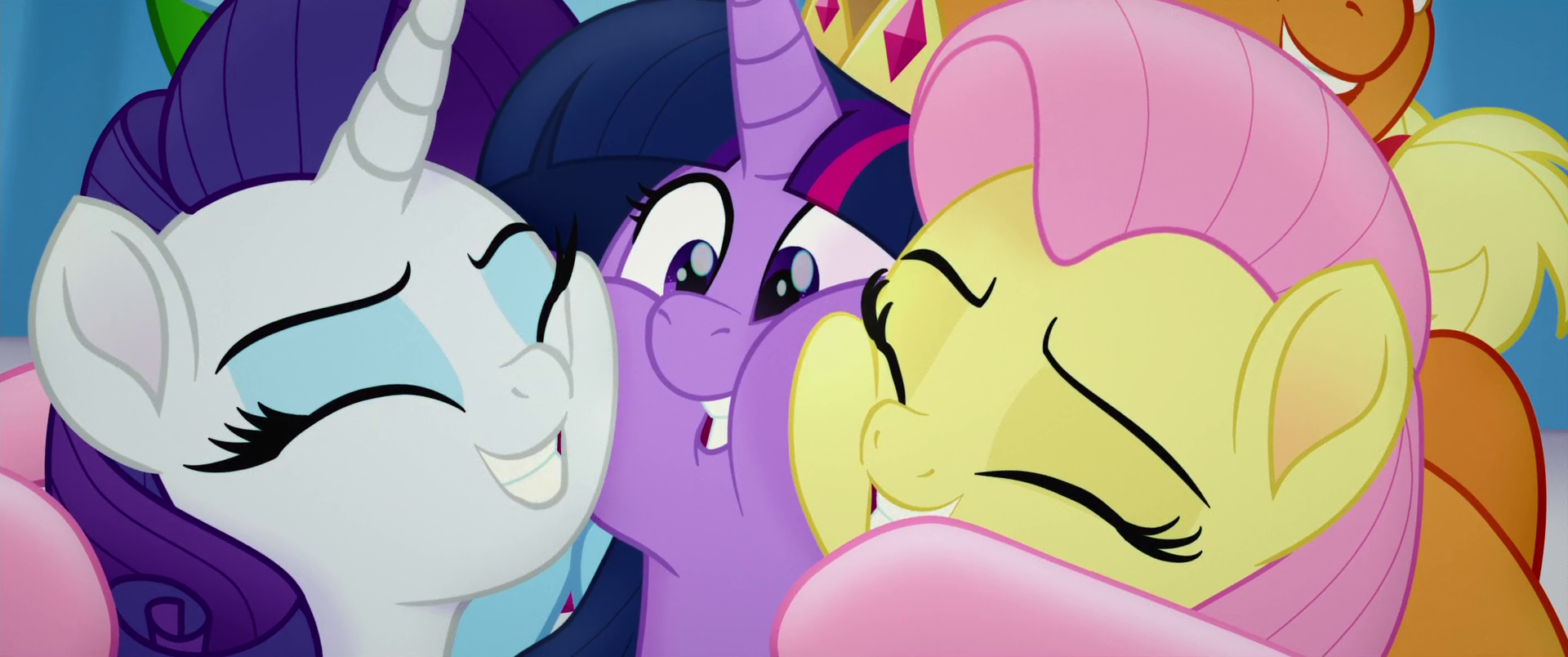 Image - Twilight Sparkle in a tight group hug MLPTM.png | My Little