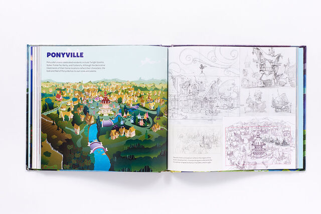 File:Art of Equestria page 42-43 - Ponyville concept art.jpg