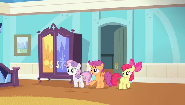 File:Scootaloo "moping in here for almost the entire Games" S4E24.png