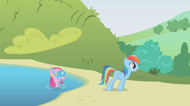 File:Pinkie Pie in the lake S1E5.png