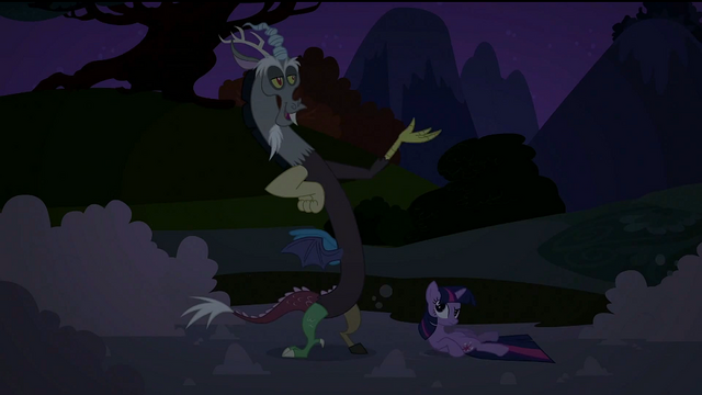 File:Discord drops Twilight on the ground S2E02.png
