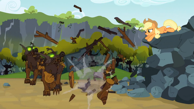 File:Applejack destroys Timberwolves S3E09.png