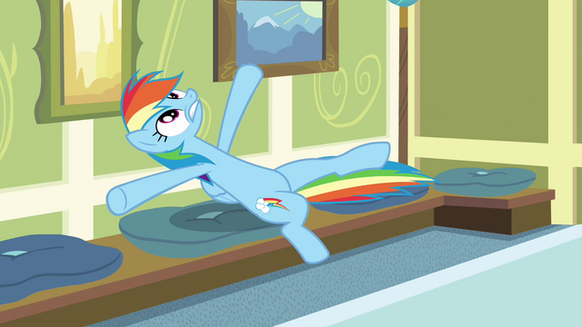 File:Rainbow Dash cries "the pain!" S2E16.png