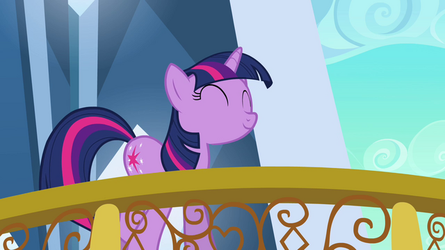 File:Twilight smiling on balcony S3E1.png