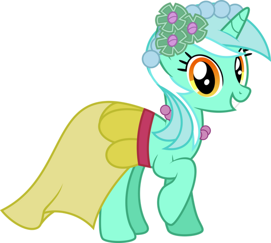File:FANMADE Lyra Heartstrings wedding bridemaid by Anbolanos91.png