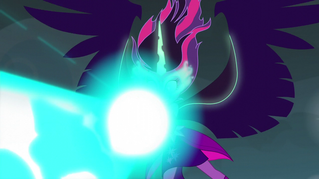 File:Midnight Sparkle shoots another magic ball EG3.png
