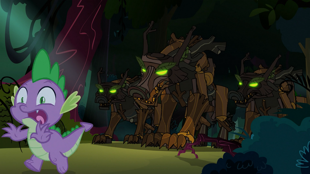 File:Spike running away from the Timberwolves S3E9.png