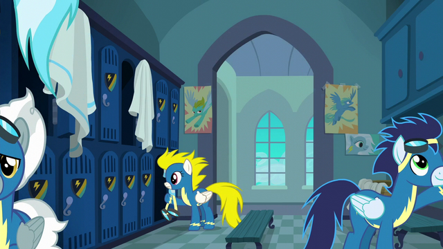 File:Wonderbolts in the locker room S6E7.png