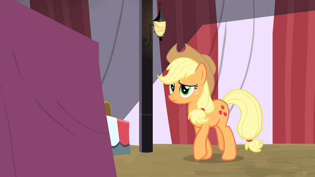 File:Applejack walking towards the table S4E20.png