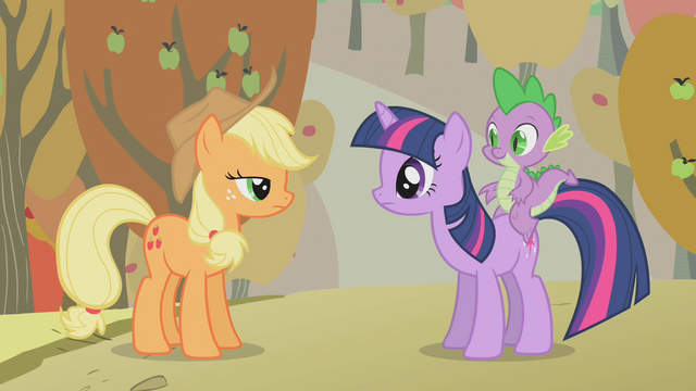 File:Applejack and Twilight S01E13.png