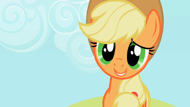 File:Applejack smile S02E05.png
