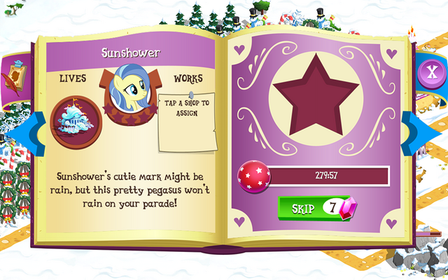 File:Sunshower album page MLP mobile game.png